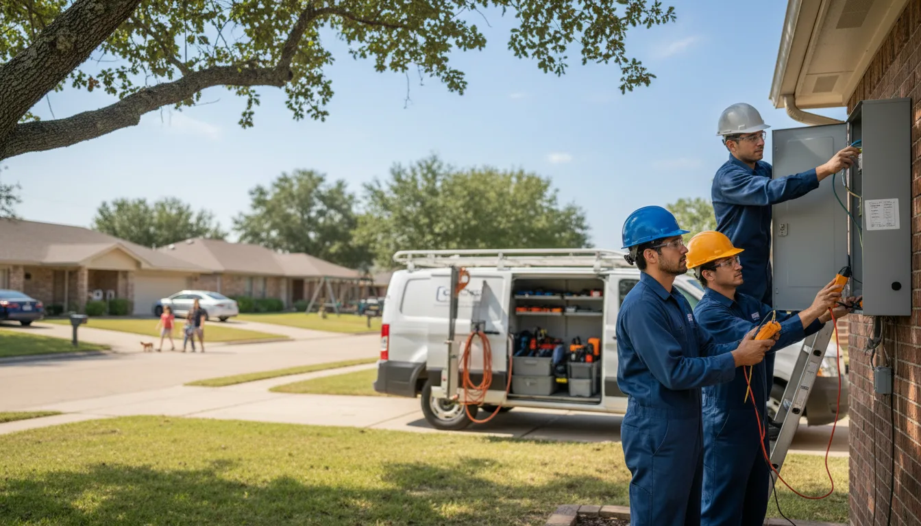 Certified electrician providing emergency electrical services in Tokio, ND